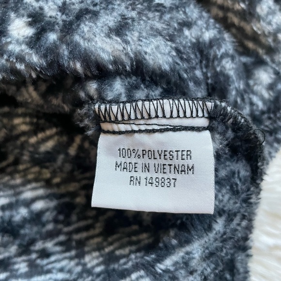 Sleepyheads cowlneck drawstring loungewear fleece  pullover - Picture 7 of 11